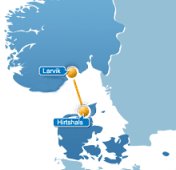 Colour Line Larvik Route