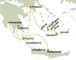 Lane Route Map